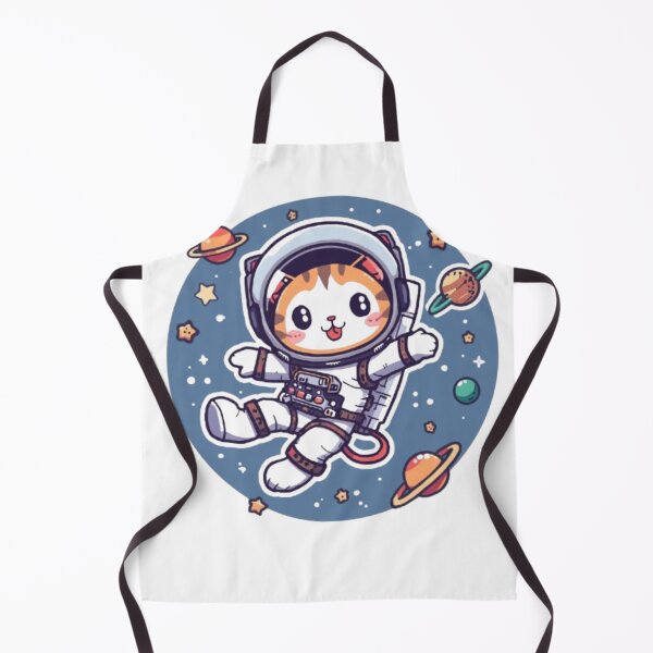 Item preview, Cute Space Cat Astronaut – Adorable Cosmic Cat designed and sold by PrintWavePro.