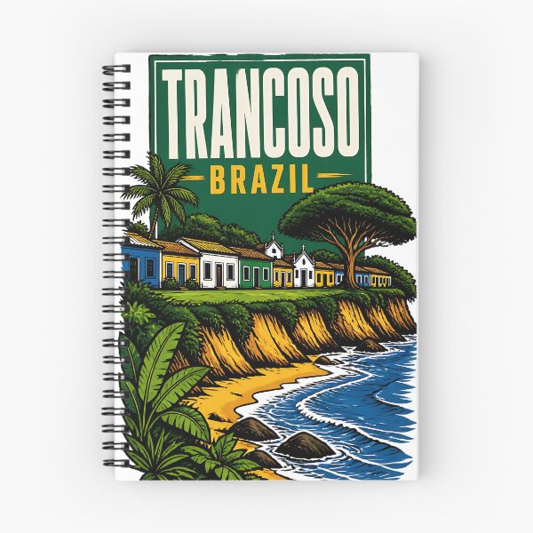 Item preview, Trancoso Brazil Vintage Travel Tourism designed and sold by TravelersGems.