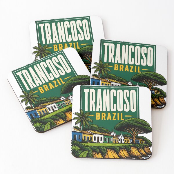 Item preview, Trancoso Brazil Vintage Travel Tourism designed and sold by TravelersGems.