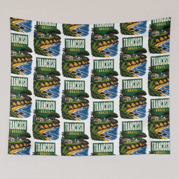 Item preview, Trancoso Brazil Vintage Travel Tourism designed and sold by TravelersGems.