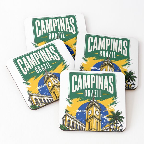Item preview, Campinas Brazil Vintage Travel Tourism designed and sold by TravelersGems.
