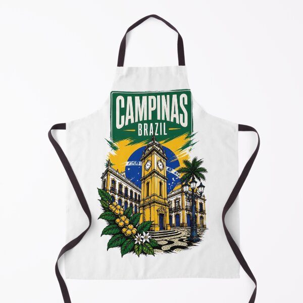 Item preview, Campinas Brazil Vintage Travel Tourism designed and sold by TravelersGems.