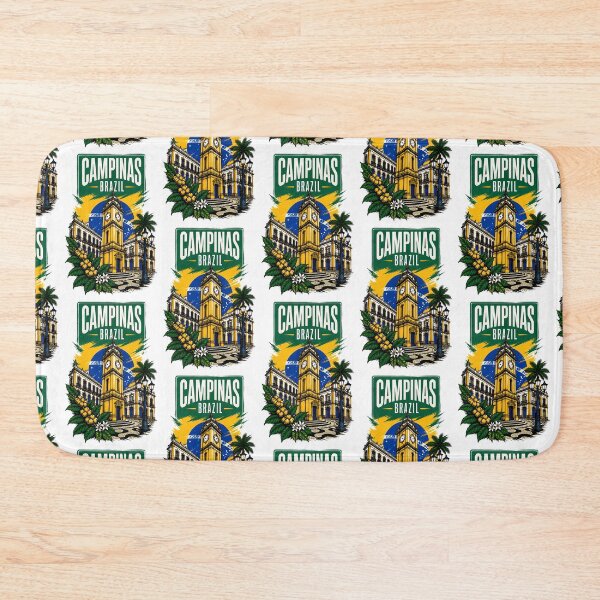 Item preview, Campinas Brazil Vintage Travel Tourism designed and sold by TravelersGems.