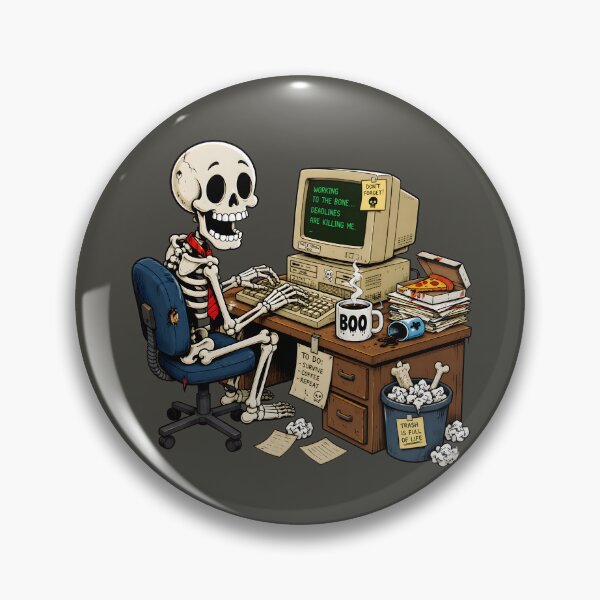 Item preview, Just Here For The Booze Funny Skeleton Halloween designed and sold by DoceVaga.