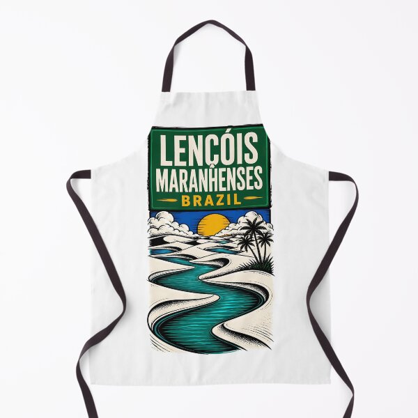 Item preview, Lencois Maranhenses Brazil Vintage Travel Tourism designed and sold by TravelersGems.