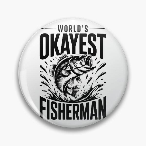 Item preview, World’s Okayest Fisherman  designed and sold by jkrphoto.