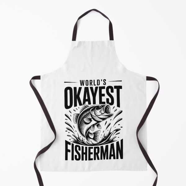 Item preview, World’s Okayest Fisherman  designed and sold by jkrphoto.