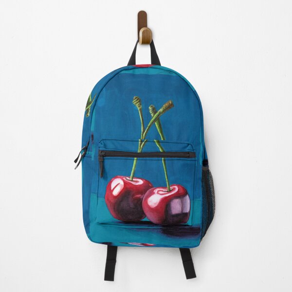 Item preview, Red Cherries Still Life: Watercolour and Gouache Study designed and sold by ArithraStudio.