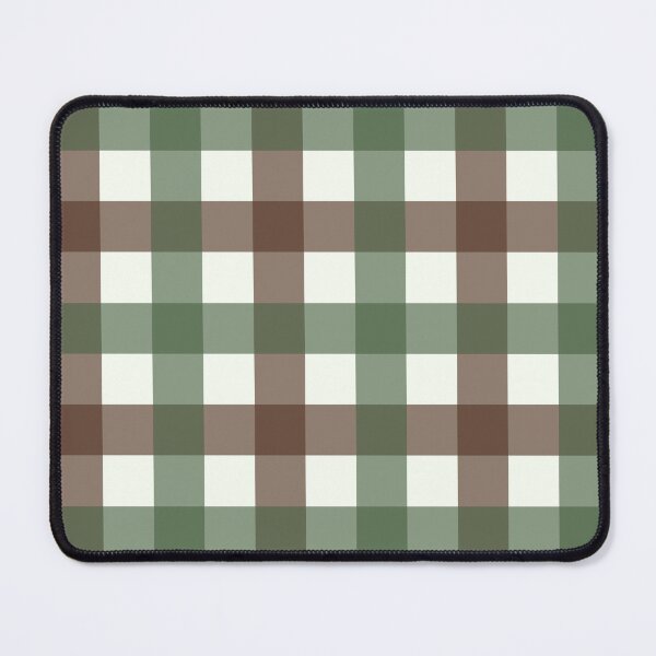 Item preview, Brown and green grandma plaid skirt pattern designed and sold by rovan-hamdy.