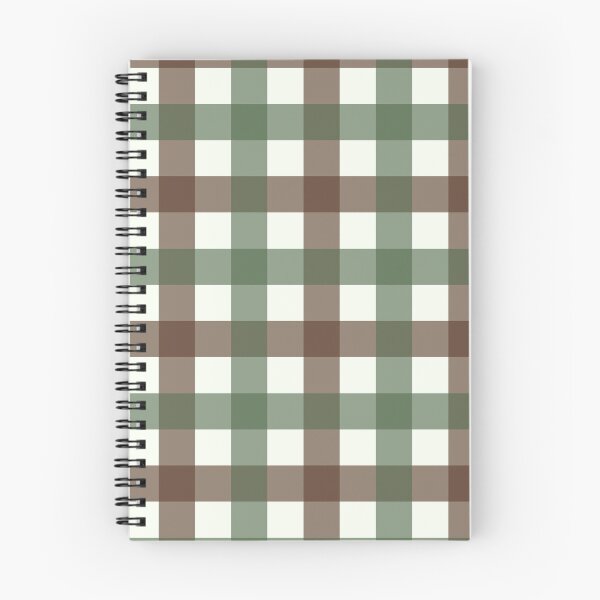 Item preview, Brown and green grandma plaid skirt pattern designed and sold by rovan-hamdy.