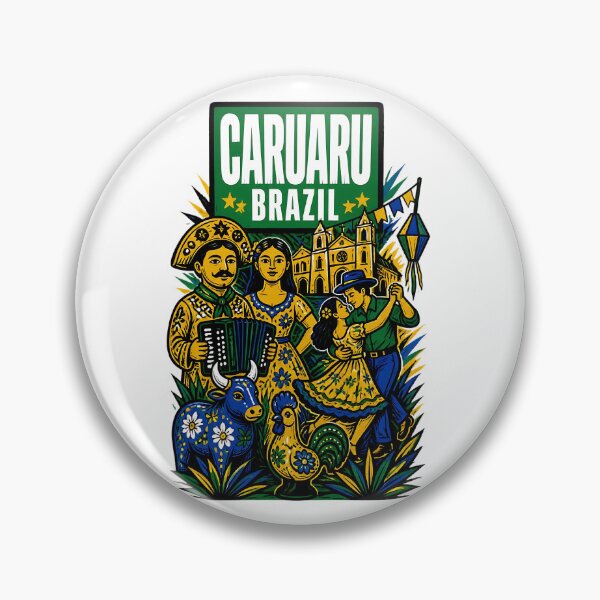 Item preview, Caruaru Brazil Vintage Travel Tourism designed and sold by TravelersGems.