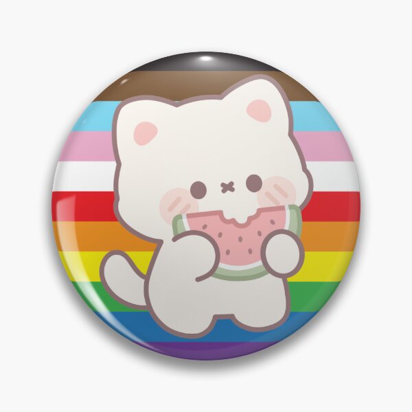 Item preview, Pride Watermelon Cat  designed and sold by rilamofushop.