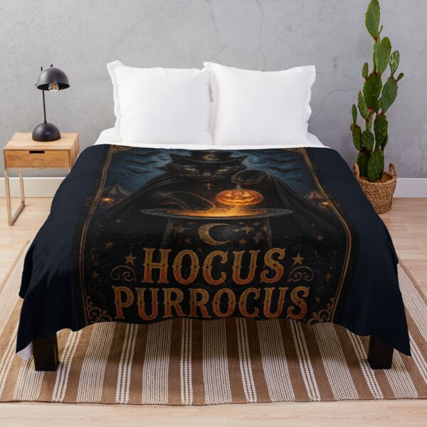 Item preview, Hocus Purrocus Black Cat Magician Halloween designed and sold by Infinityspark.