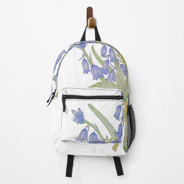 Item preview, Bluebell Bouquet Botanical Illustration - Blue Wildflower PNG Art designed and sold by calmcolourprint.