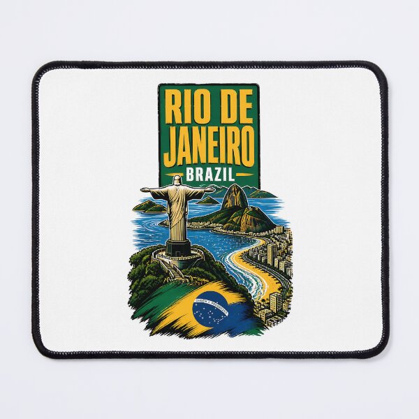 Item preview, Rio De Janeiro Brazil Vintage Travel Tourism designed and sold by TravelersGems.