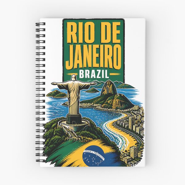 Item preview, Rio De Janeiro Brazil Vintage Travel Tourism designed and sold by TravelersGems.