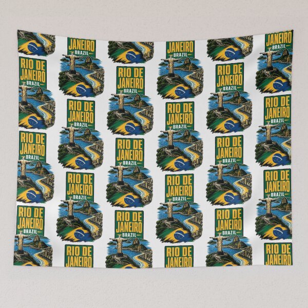 Item preview, Rio De Janeiro Brazil Vintage Travel Tourism designed and sold by TravelersGems.