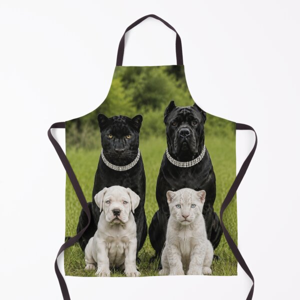 Item preview, Panther Cane Corso with albino little ones designed and sold by MackandTeez.