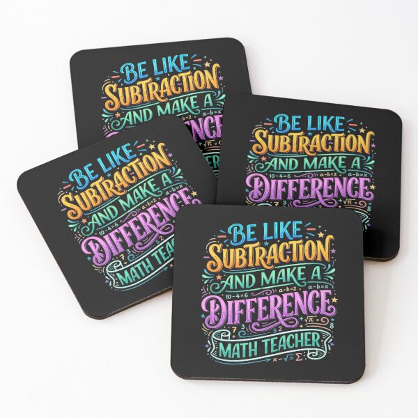 Item preview, Be Like Subtraction and Make A Difference Math Teacher designed and sold by Zbixu.