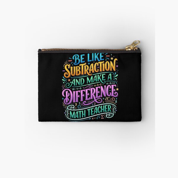 Item preview, Be Like Subtraction and Make A Difference Math Teacher designed and sold by Zbixu.