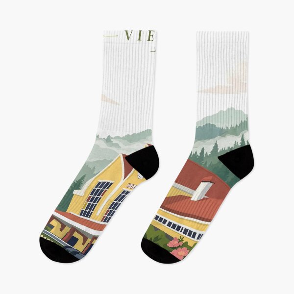 Item preview, Da Lat Vietnam Minimalist Travel Poster Railway Station designed and sold by JIGUWORLD.
