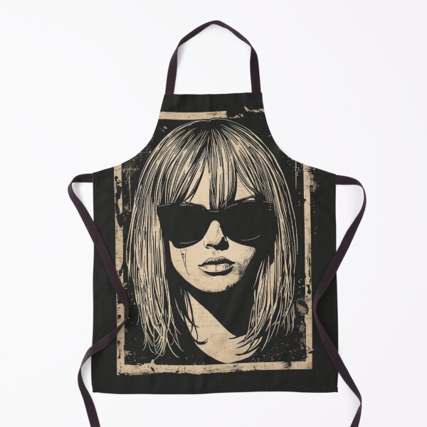Item preview, Indie Sleaze Grunge Girl Sunglasses Vintage Art designed and sold by ERODED SELF.
