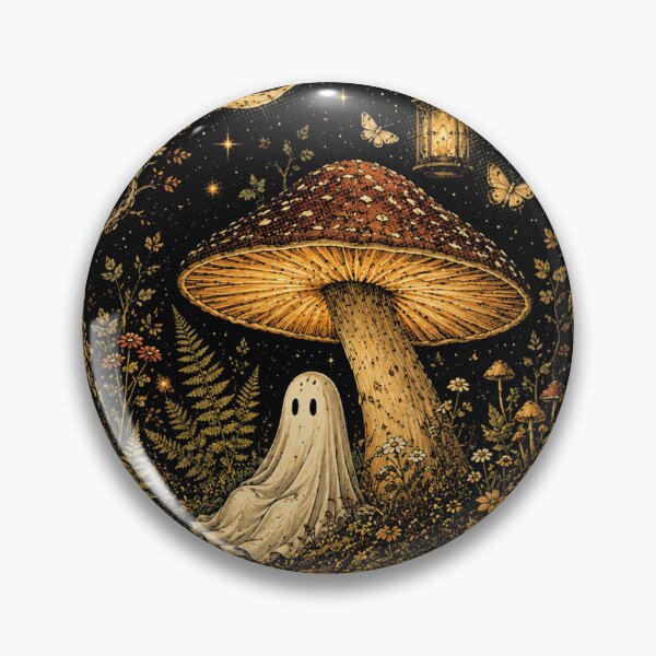 Item preview, Ghost Beneath the Giant Mushroom Forest designed and sold by SOUFIANE1991.