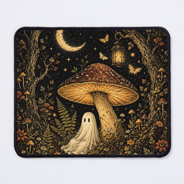 Item preview, Ghost Beneath the Giant Mushroom Forest designed and sold by SOUFIANE1991.