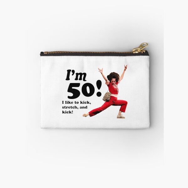 Item preview, Fifty And Fabulous Retro Kick And Stretch Vintage Fitness Design | Best Buy designed and sold by MordecaiBot.