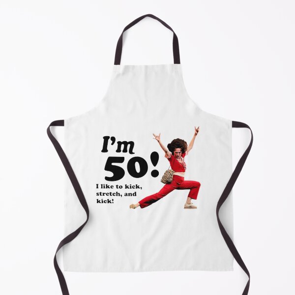 Item preview, Fifty And Fabulous Retro Kick And Stretch Vintage Fitness Design | Best Buy designed and sold by MordecaiBot.