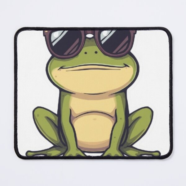 Item preview, Cool Frog Wearing Sunglasses – Funny Chill Frog designed and sold by PrintWavePro.