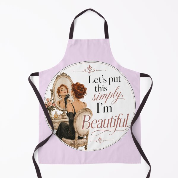 Item preview, Let’s Put This Simply, I’m Beautiful | Confident Woman Vintage Glamour designed and sold by TheStephanieRome.