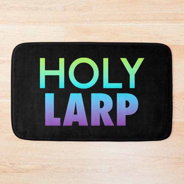 Item preview, Holy Larp, Neon Blue designed and sold by Memes N Lore .