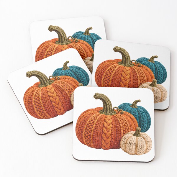 Item preview, Crochet Pumpkins – Cozy Autumn Yarn Art designed and sold by Digital Culture Studio.