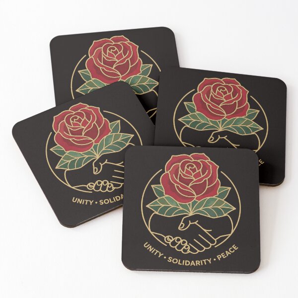Item preview, Socialist Rose Solidarity Labor Union Activist designed and sold by w66aboo.