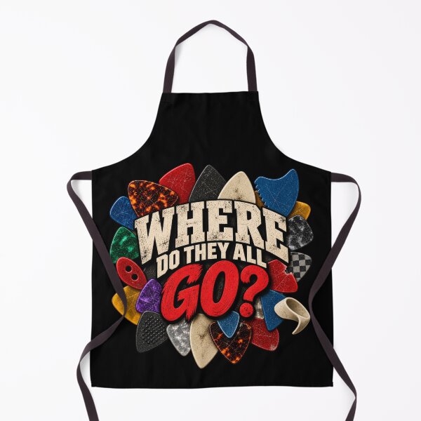 Item preview, Where Do All Guitar Picks Go? designed and sold by Artnankin.