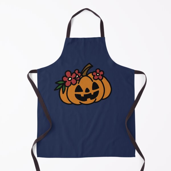 Item preview, Halloween pumpkin with flower crown designed and sold by Tanapan2529.