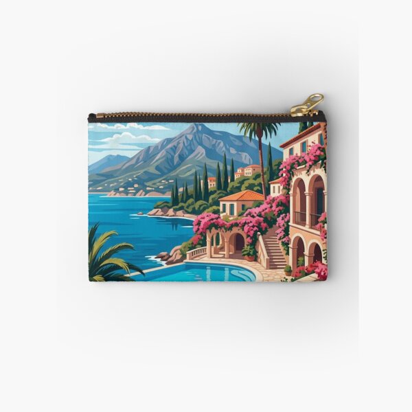 Item preview, Marbella Spain Original Custom Vintage Poster Wall Art Design Pillow Gift designed and sold by Cool Robot Bro..