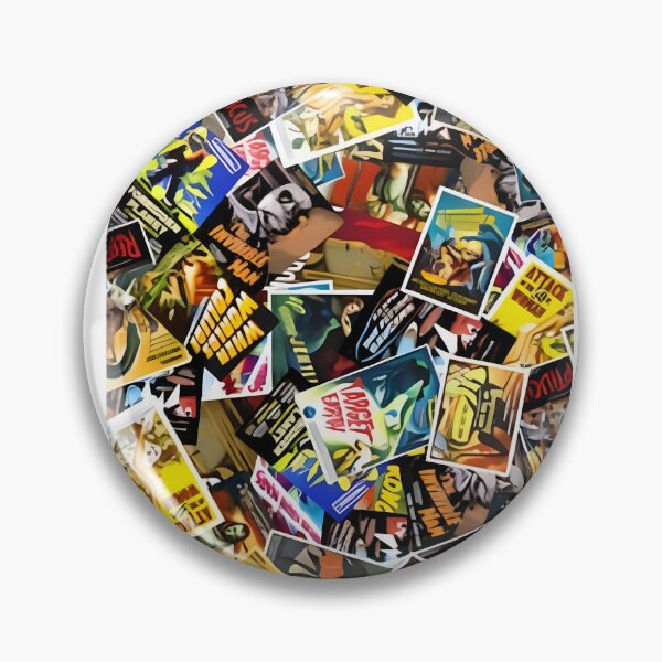 Item preview, Retro Cinema Aesthetic Collage Art Classic Film Enthusiast Nostalgic Movie Buff Decor | ⭐⭐⭐⭐⭐ designed and sold by David5632.