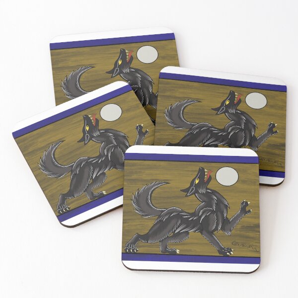 Item preview, Medieval-Style Werewolf  designed and sold by GrinningJester.