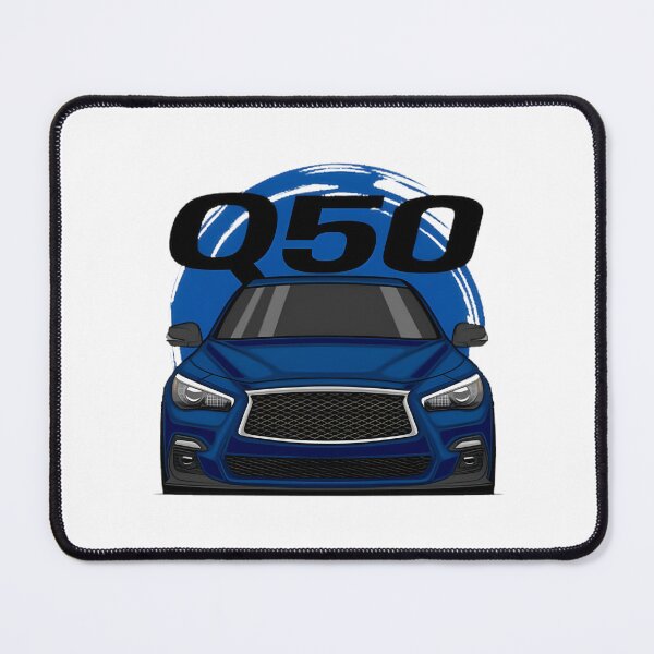 Item preview, Blue Jdm Q Sedan Front View Cool Car Art | Limited Edition designed and sold by David5632.