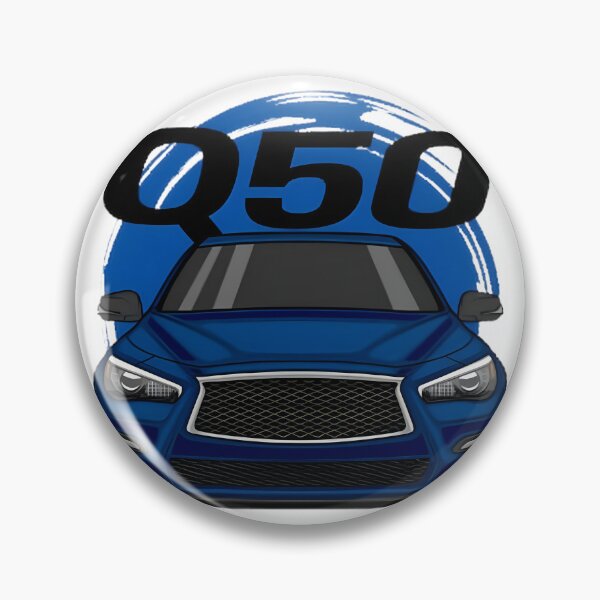 Item preview, Blue Jdm Q Sedan Front View Cool Car Art | Limited Edition designed and sold by David5632.