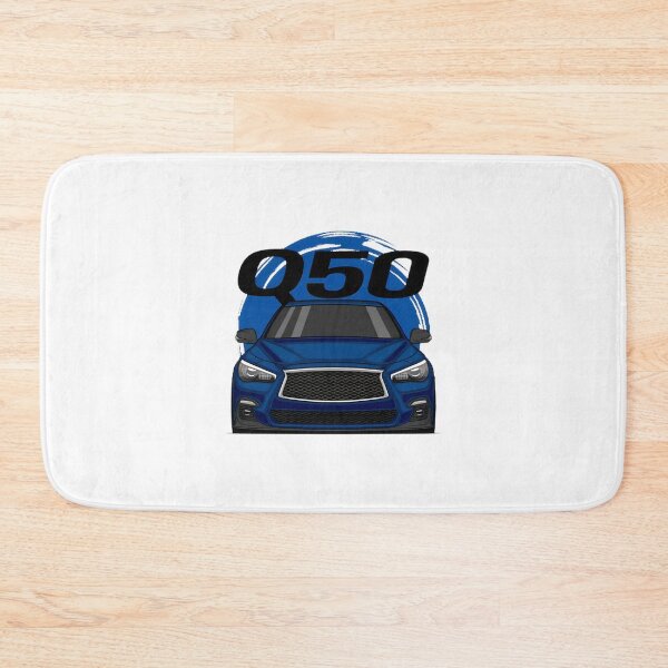 Item preview, Blue Jdm Q Sedan Front View Cool Car Art | Limited Edition designed and sold by David5632.