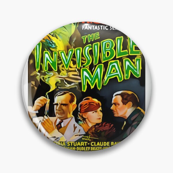 Item preview, The Invisible Man Retro Sci-Fi Classic Literature Artwork - Vintage Spooky Horror Novel Illustration Gift | Best Buy designed and sold by David5632.