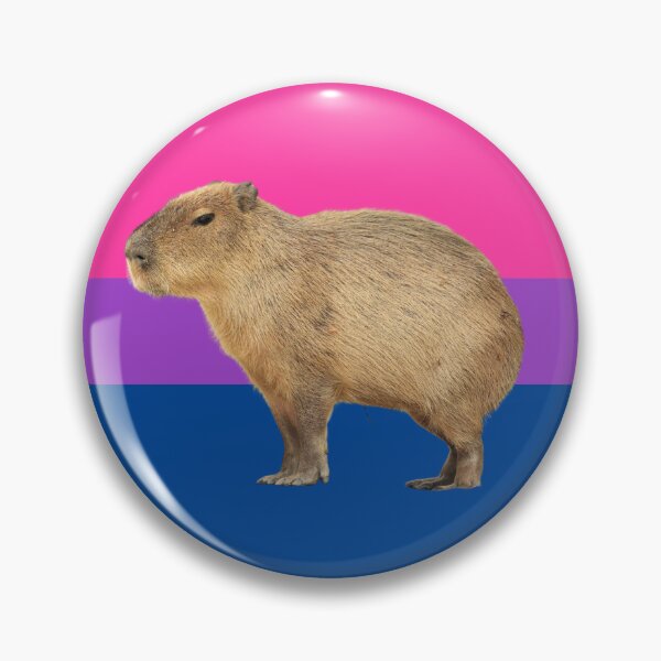 Item preview, Bisexual Pride Capybara designed and sold by rilamofushop.