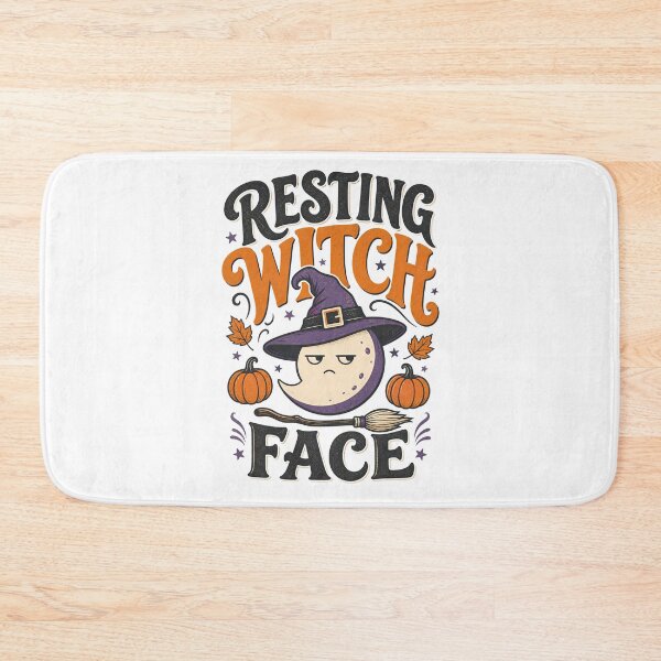 Item preview, Resting Witch Face Funny Halloween Witch designed and sold by Zenith Design.