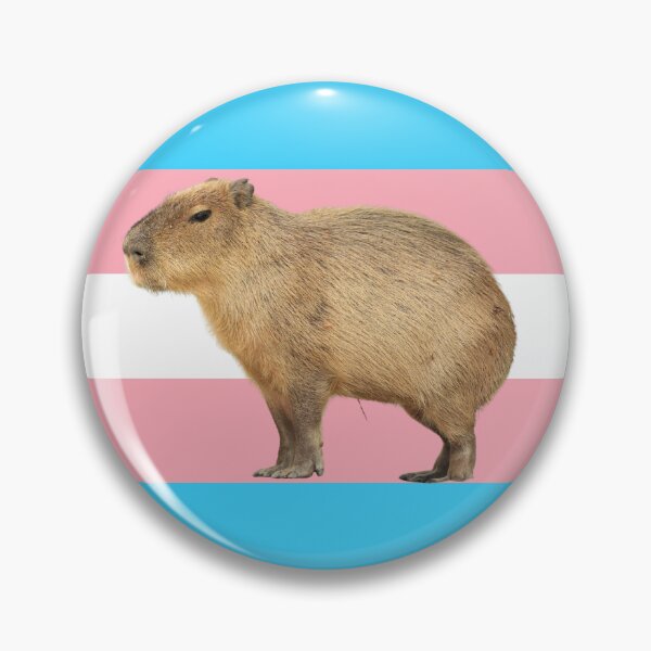 Item preview, Transgender Trans Pride Capybara designed and sold by rilamofushop.