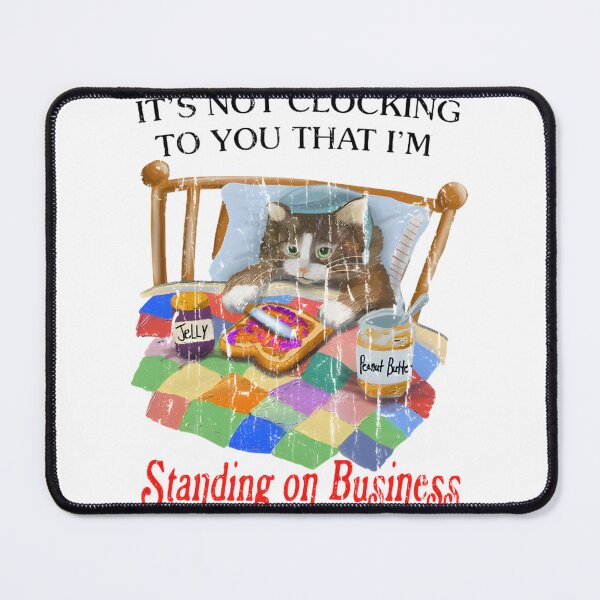 Item preview, Standing On Business Professional Hustle Mindset Motivational Typography | ⭐⭐⭐⭐⭐ designed and sold by satawis.