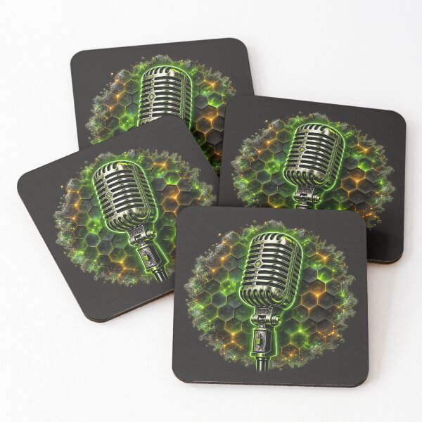 Item preview, Microphone HEX Design designed and sold by MusicBeatStore.