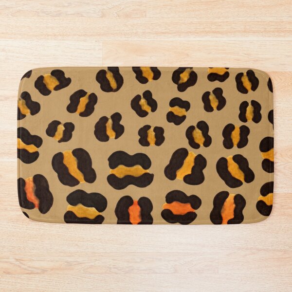 Item preview, Golden Leopard Rosette Design – Elegant Seamless Repeat designed and sold by annenambiro.